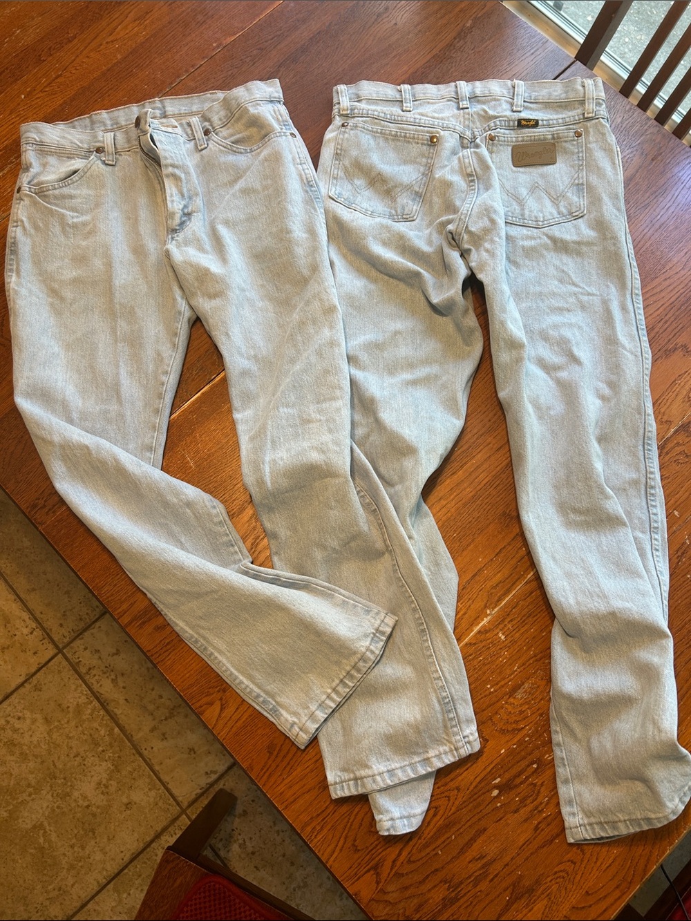 2 Pair - Wrangler Cowboy Cut jeans in size 30x31